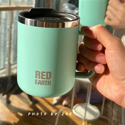 Rozsdamentes acél nagy kapacitású bögre szivárgásálló fedéllel